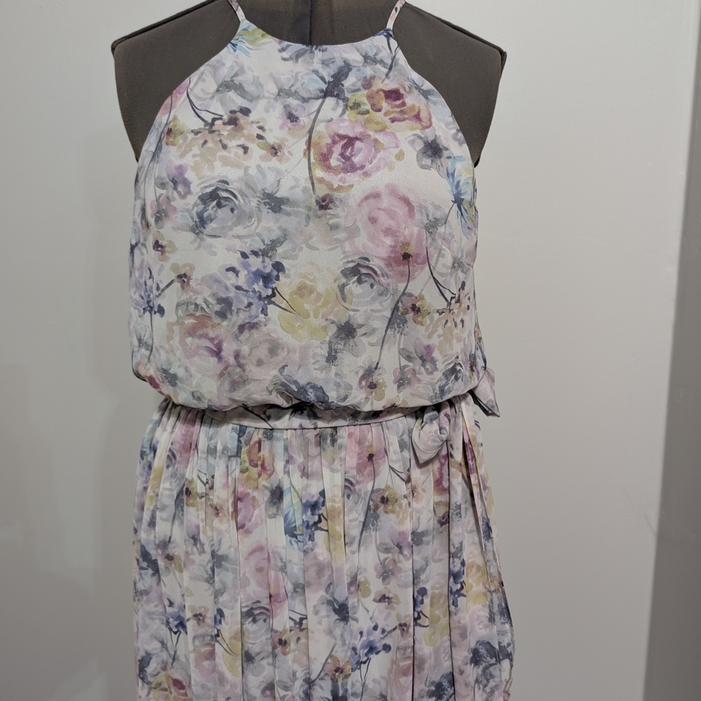 BHLDN Floral Maxi Dress in Soft Pastels - Picture 2 of 4